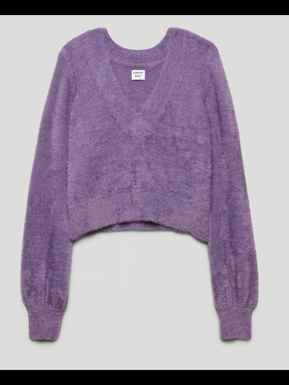 Aritzia Sunday Best Kitten V-Neck Sweater